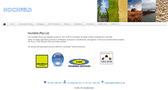 Desktop Screenshot of hochfeld.co.za